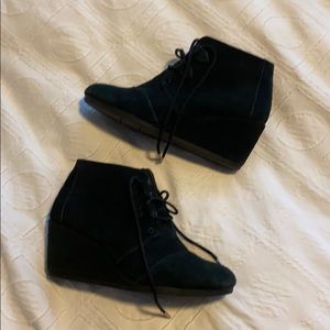 Toms Black Ankle Boots